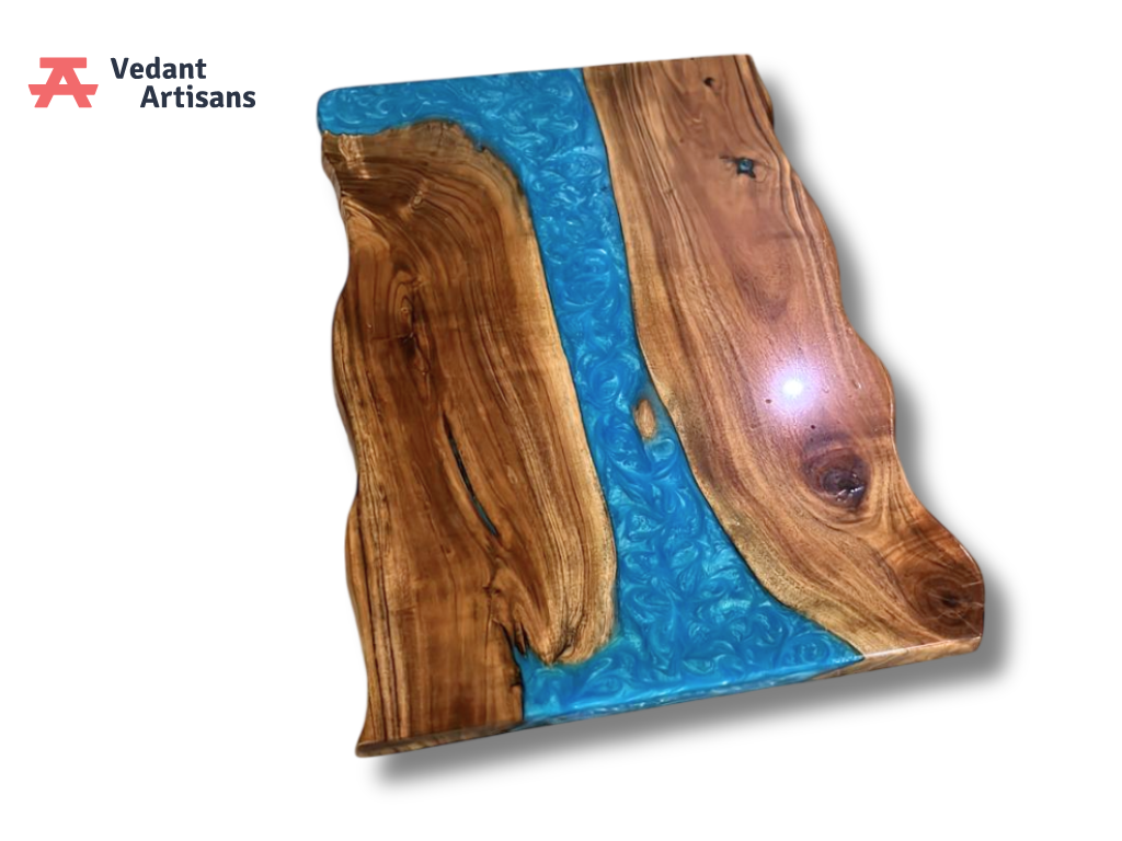 Live Edge River Table Epoxy Luxury Interior Accent